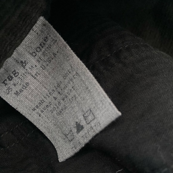 Rag and Bone corduroy button closure men pants size 33 brown - Picture 7 of 15